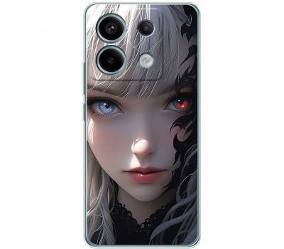 Чохол з аніме для Xiaomi Redmi Note 13 Pro 4G Mixcase дівчинка з червоним оком