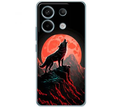 Чохол для Xiaomi Redmi Note 13 Pro 4G MixCase тварини wolf