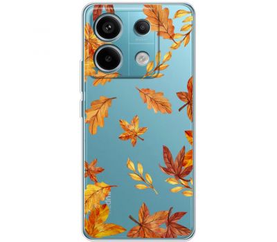 Чохол для Xiaomi Redmi Note 13 Pro 4G MixCase осінь осінні листочки