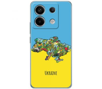 Чохол для Xiaomi Redmi Note 13 Pro 4G MixCase патротичні Ukraine