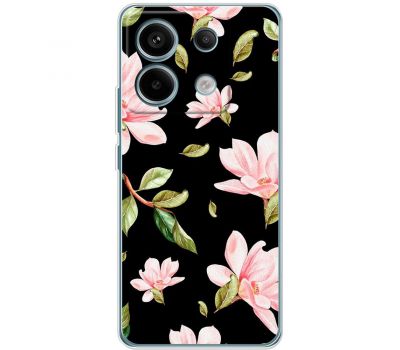 Чохол для Xiaomi Redmi Note 13 Pro 4G MixCase квіти рожеві квіти