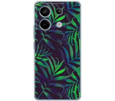 Чохол для Xiaomi Redmi Note 13 Pro 4G MixCase квіти тропічні листочки