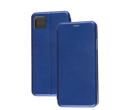 Чохол книжка Premium для Samsung Galaxy A22 (A226) синій