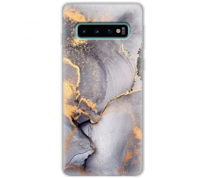 Чохол для Samsung Galaxy S10 (G973) MixCase мармур сірий