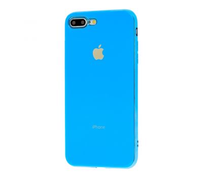 Чохол для iPhone 7 Plus / 8 Silicone case блакитний