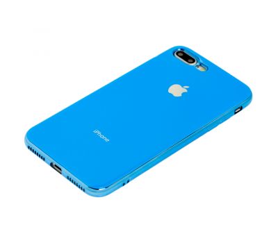 Чохол для iPhone 7 Plus / 8 Silicone case блакитний 3479789