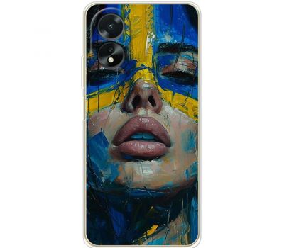 Чохол для Oppo A38 / A18 MixCase асорті обличчя дівчини