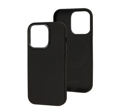 Чохол для iPhone 14 Pro Joyporodo Carbon MagSafe black