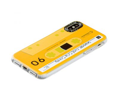 Чохол для iPhone X / Xs Tify жовтий касета 3480000