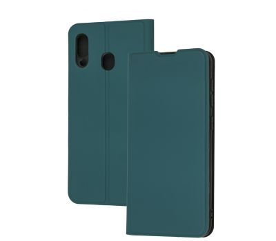 Чохол книжка Fibra для Samsung Galaxy A20 / A30 / M10s зелений