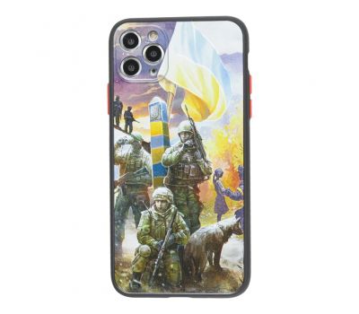 Чохол для iPhone 11 Pro Max WAVE Ukraine Shadow Matte defenders of ukraine