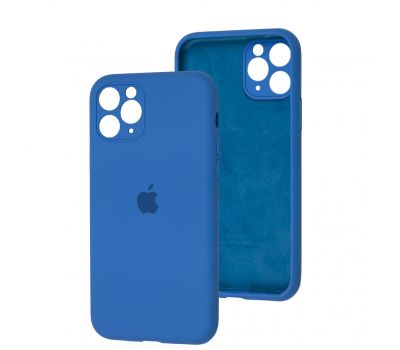 Чохол для iPhone 11 Pro Silicone Slim Full camera royal blue