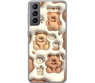 Чохол для Samsung Galaxy S21 (G991) MixCase мультики bears