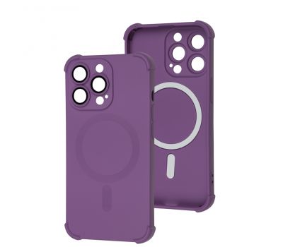 Чохол для iPhone 13 Pro WAVE Silk Touch WXD MagSafe purple