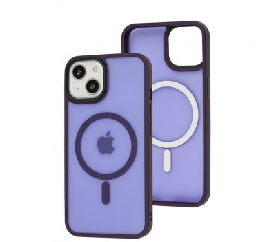 Чохол для iPhone 13 WAVE Matte Insane MagSafe deep purple