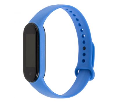 Ремінець для Xiaomi Mi Band 5/6 original design блакитний