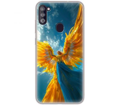 Чохол для Samsung Galaxy A11 / M11 MixCase патріотичні ангел українка