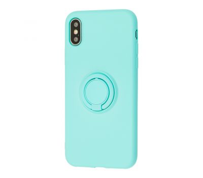 Чохол для iPhone X / Xs ColorRing бірюзовий