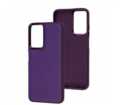 Чохол для Xiaomi Redmi Note 11 / 11s Leather case classic violet