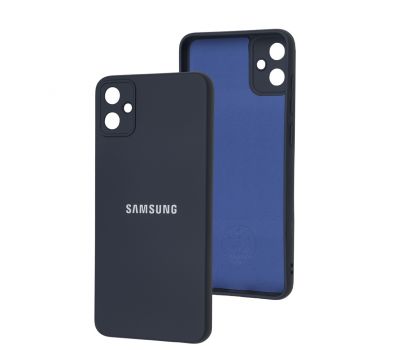 Чохол для Samsung Galaxy A05 (A055) Silicone Full camera midnight blue