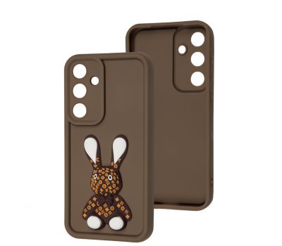 Чохол для Samsung Galaxy S24+ Pretty Things brown / rabbit