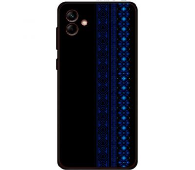 Чохол для Samsung Galaxy A04 (A045) MixCase патріотичні синій колір вишиванки