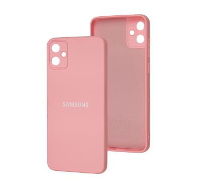Чохол для Samsung Galaxy A05 (A055) Silicone Full camera pink