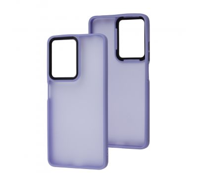 Чохол для Xiaomi Redmi Note 12 Pro 5G Lyon Frosted purple