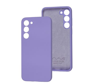 Чохол для Samsung Galaxy S23+ (S916) Wave camera Full light purple