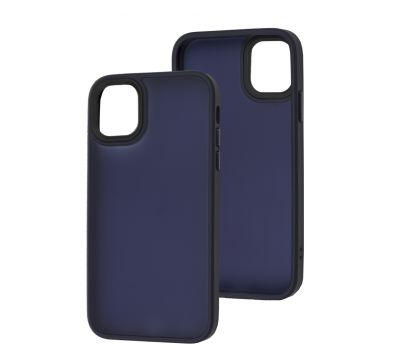 Чохол для iPhone 11 WAVE Matte Colorful dark blue