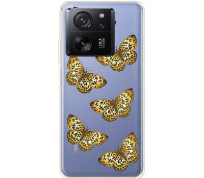 Чохол для Xiaomi 13T / 13T Pro MixCase Леопард метелика