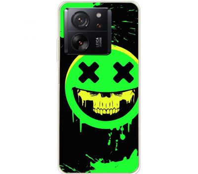Чохол для Xiaomi 13T / 13T Pro MixCase тварини green smiley