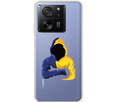 Чохол для Xiaomi 13T / 13T Pro MixCase патріотичні синьо-жовті кольори