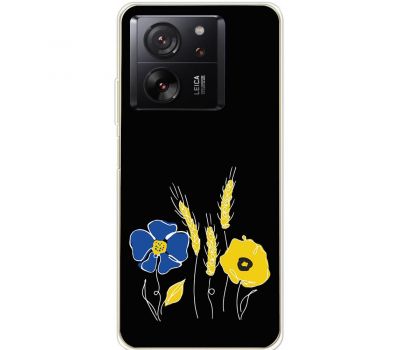 Чохол для Xiaomi 13T / 13T Pro MixCase патріотичні квіти україни