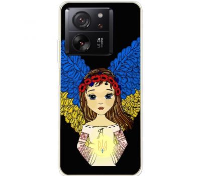 Чохол для Xiaomi 13T / 13T Pro MixCase патріотичні українка ангел