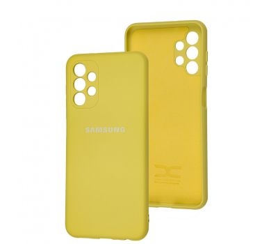 Чохол для Samsung Galaxy A13 (A135) / A32 5G Full camera лимонний