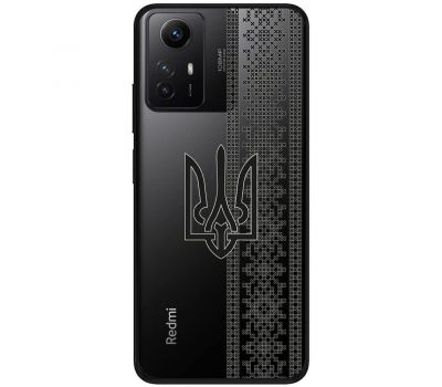 Чохол для Xiaomi Redmi Note 12S MixCase патріотичні орнамент тризуба і вишиванк