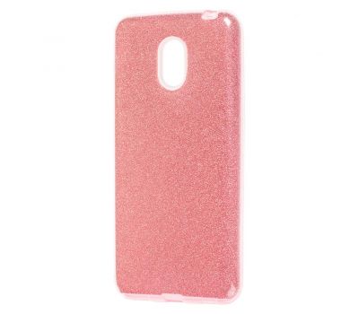 Чохол для Meizu M6 Shining Glitter з блискітками рожеві перли