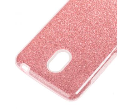 Чохол для Meizu M6 Shining Glitter з блискітками рожеві перли 349045