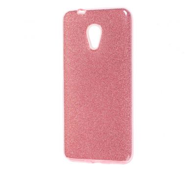 Чохол для Meizu M5s Shining Glitter з блискітками рожеві перли
