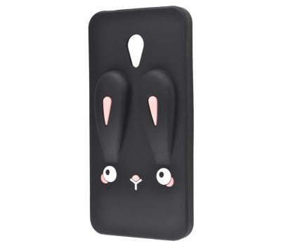 3D чохол для Meizu M5c Rabbit чорний