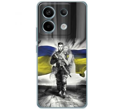 Чохол для Xiaomi Redmi Note 13 5G MixCase патріотичні боєць