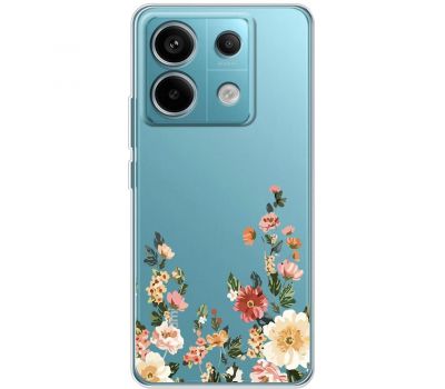 Чохол для Xiaomi Redmi Note 13 5G Mixcase квіти квіточки