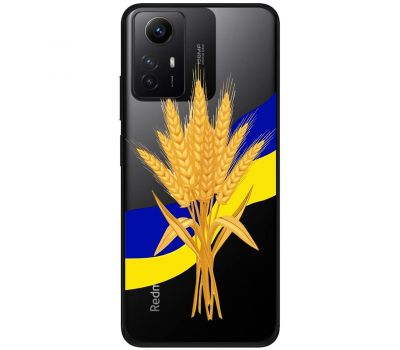 Чохол для Xiaomi Redmi Note 12S MixCase патріотичні пшениця з України