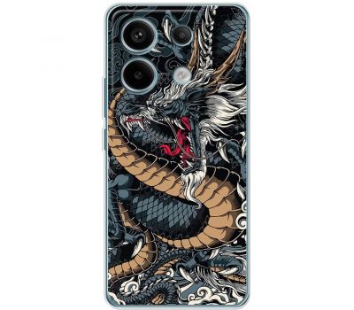 Чохол для Xiaomi Redmi Note 13 Pro 5G MixCase тварини dragon