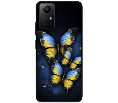 Чохол для Xiaomi Redmi Note 12S MixCase патріотичні метелики