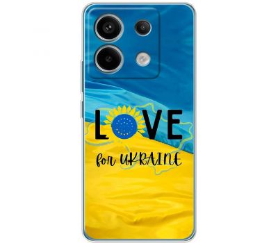 Чохол для Xiaomi Redmi Note 13 5G MixCase патріотичні love Ukraine