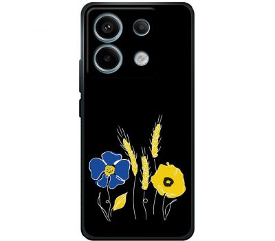 Чохол для Xiaomi Redmi Note 13 5G MixCase патріотичні квіти україни
