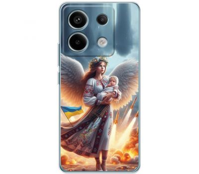 Чохол для Xiaomi Redmi Note 13 5G MixCase патріотичні Ангел з немовлям