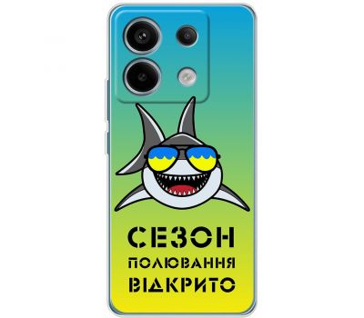 Чохол для Xiaomi Redmi Note 13 5G MixCase мультики shark